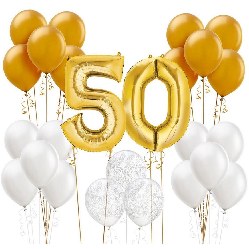Mededogen speer Prestige 50th Anniversary Balloon Kit | Party City