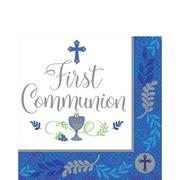 Boy's First Communion Lunch Napkins 36ct