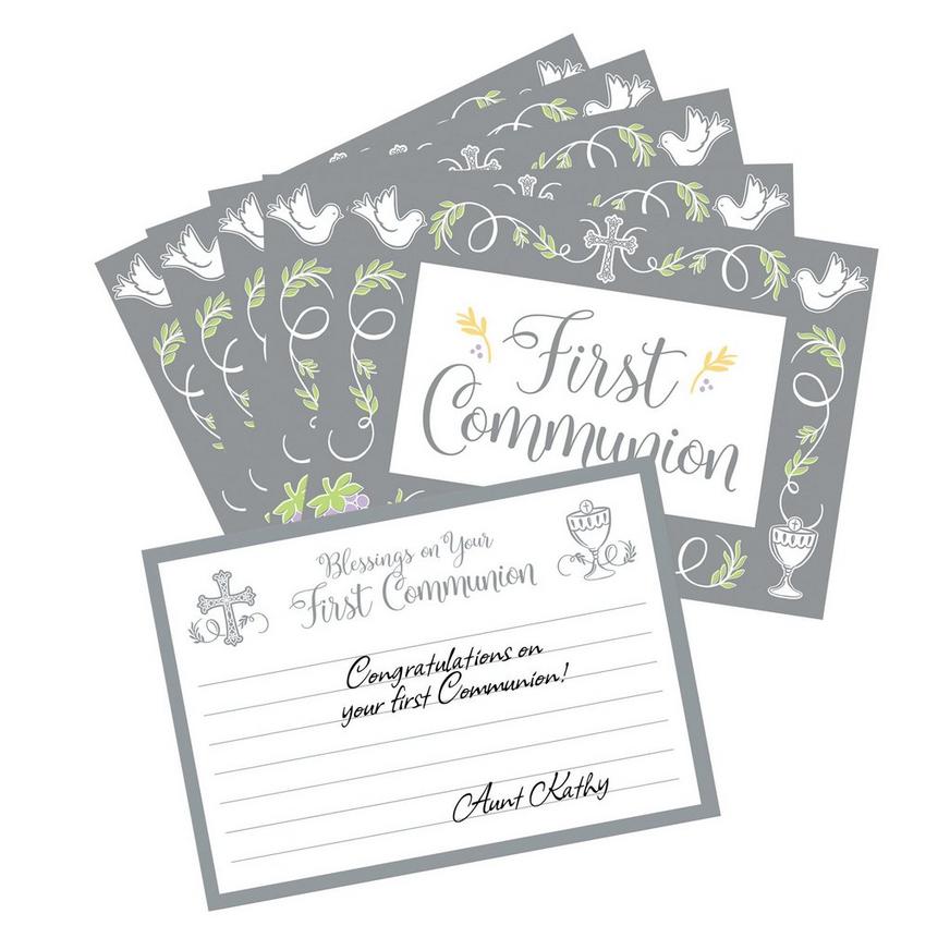 First Communion Blessing Cards 24ct