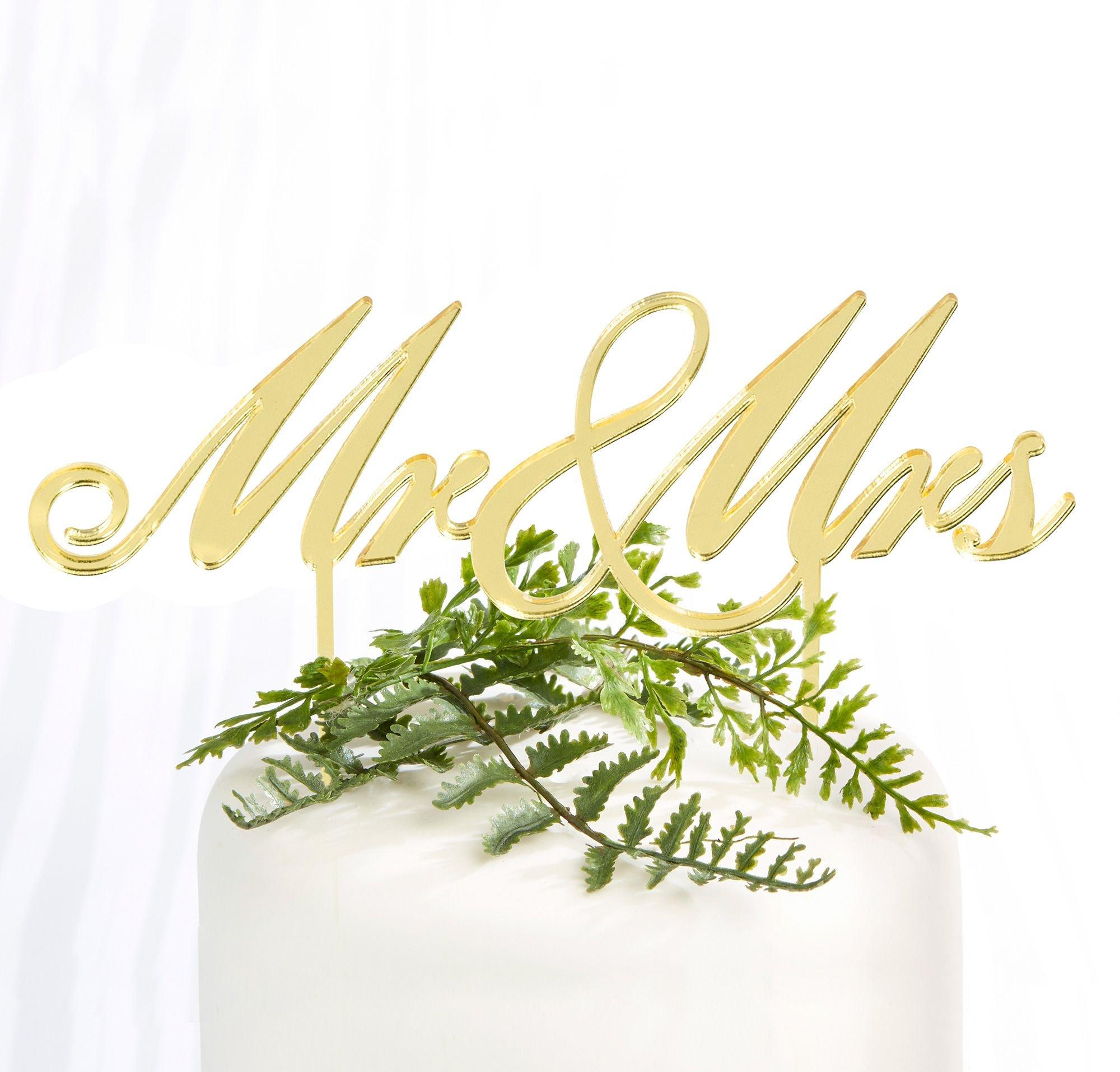 Gold Acrylic Cake Topper with Flower Design Happy Birthday Cake Decoration  Supplies for Kid Adult