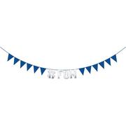 Create Your Own Royal Blue Pennant Banner