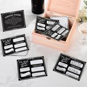 Eat, Drink & Be Married Wishes Cards 48ct