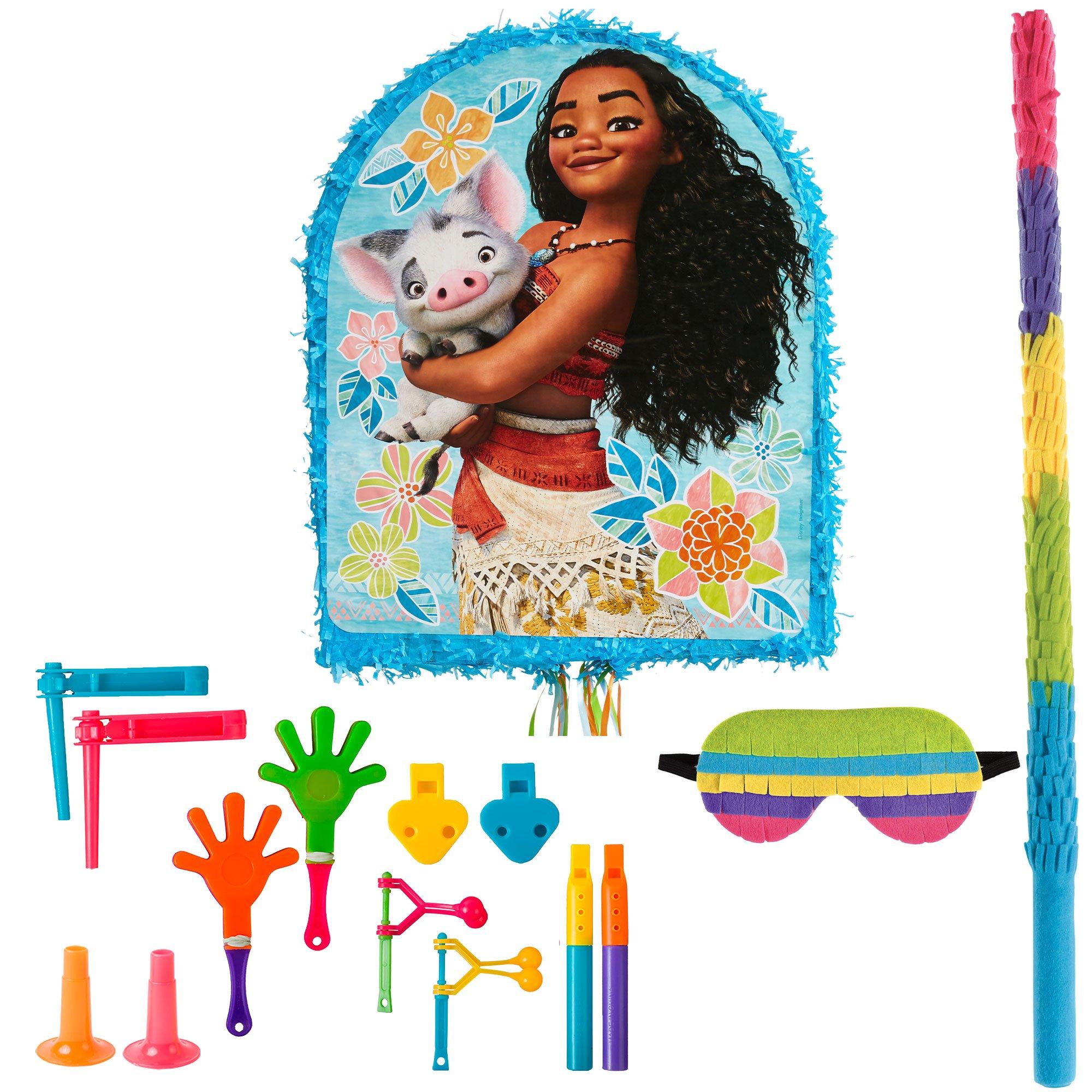 Pull String Moana Pinata Kit 17 1/2in x 22in