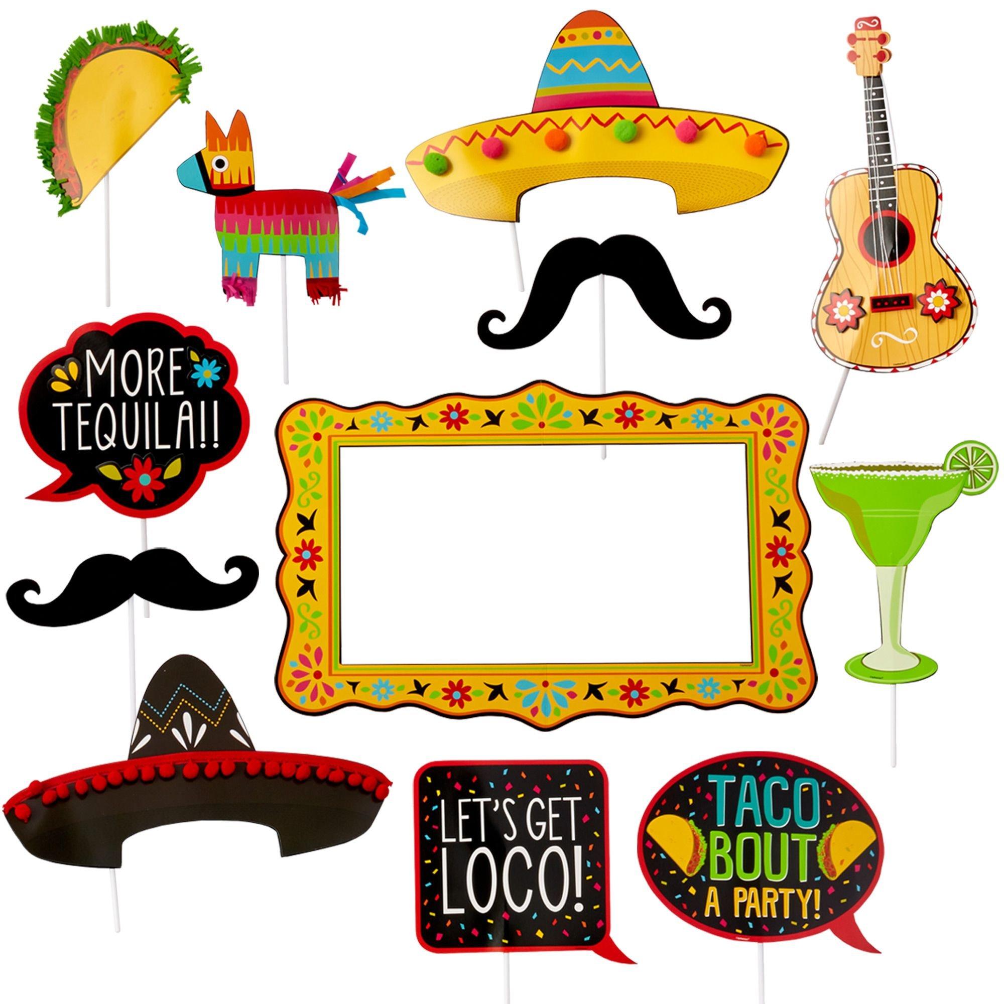 Tieshankao mexican party decorations fiesta themed - cinco de mayo party  supplies decor for birthday wedding baby