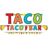 Taco Bar Letter Banner with Mini Banner
