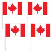 Mini Canadian Flags 4ct