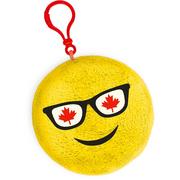 Clip-On Canadian Maple Leaf Sunglasses Smiley Plush
