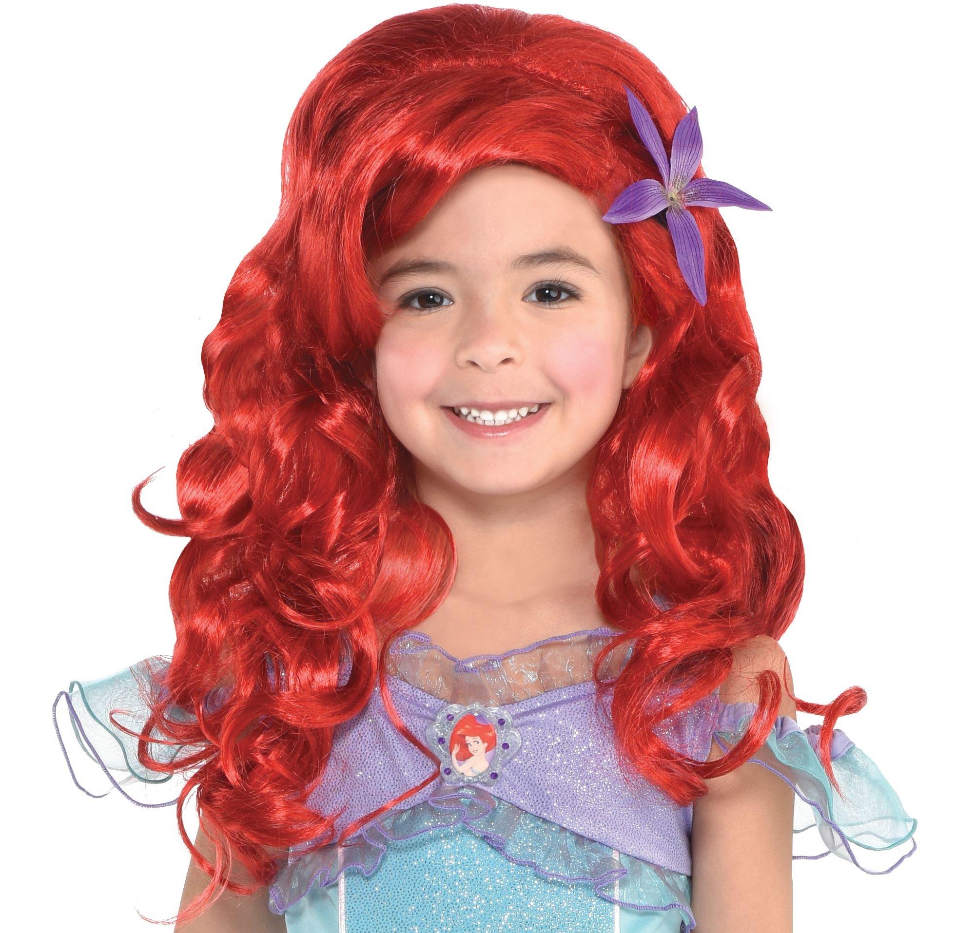 Kids' Long Ariel Wig - The Little Mermaid | Party City