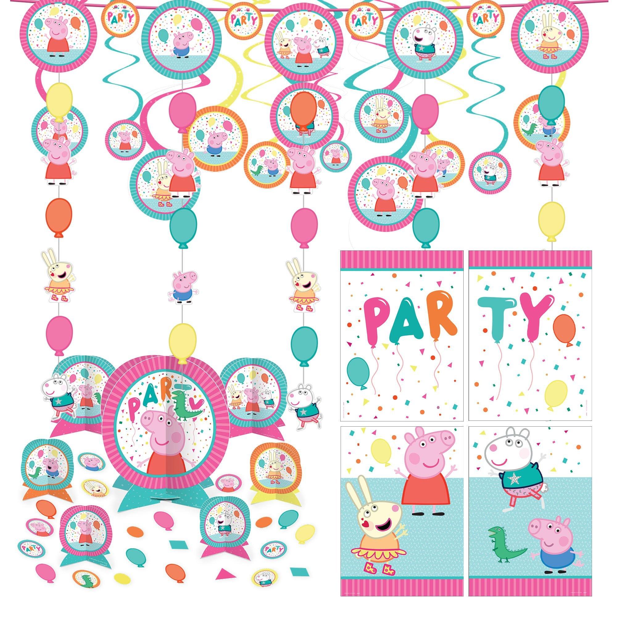 7 Peppa Pig Birthday Favor Bags Cartoon Party Bags Great for -   Peppa  pig birthday party, Peppa pig invitations, Peppa pig birthday