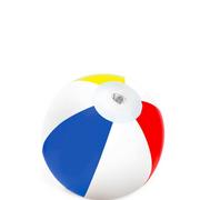 Mini Multicolor Beach Ball, 7in