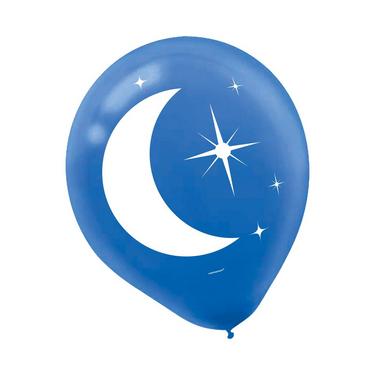 15ct, Crescent Moon & Mosque Eid Balloons