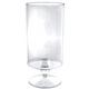 Tall Clear Plastic Pedestal Cylinder Container