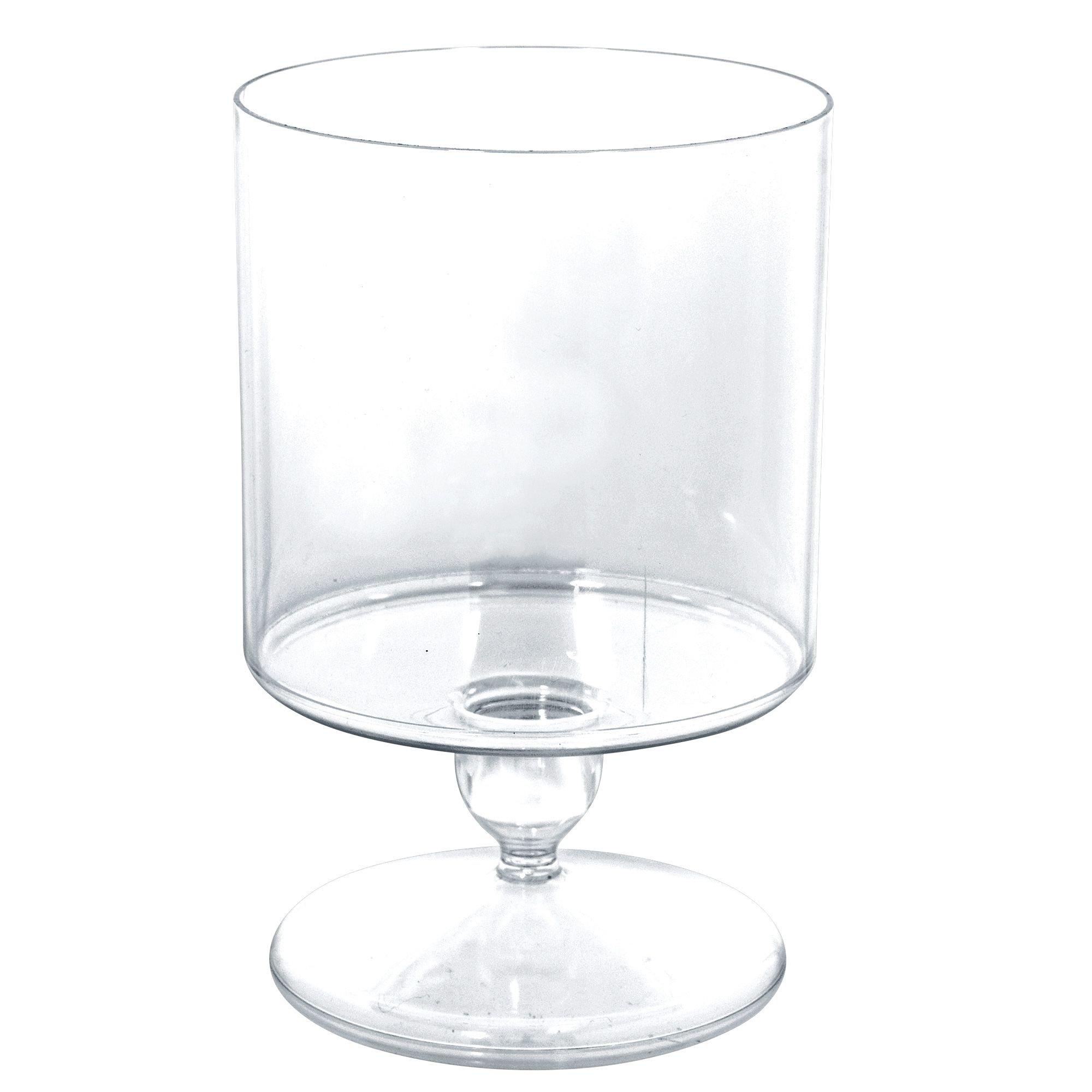 Extra Small Round Decorative Crystal Clear Container