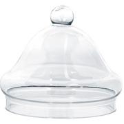 Large CLEAR Plastic Apothecary Jar Lid