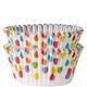 Colorful Polka Dot Foil Baking Cups 48ct
