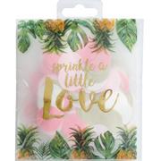 Tropical Wedding Confetti Bag