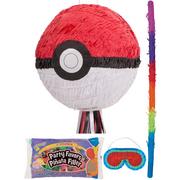 Pokeball Pinata Kit with Candy & Favors - Pokemon