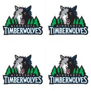 Minnesota Timberwolves Face Tattoos 4ct