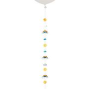 Clouds, Rainbows & Sun Balloon Tail
