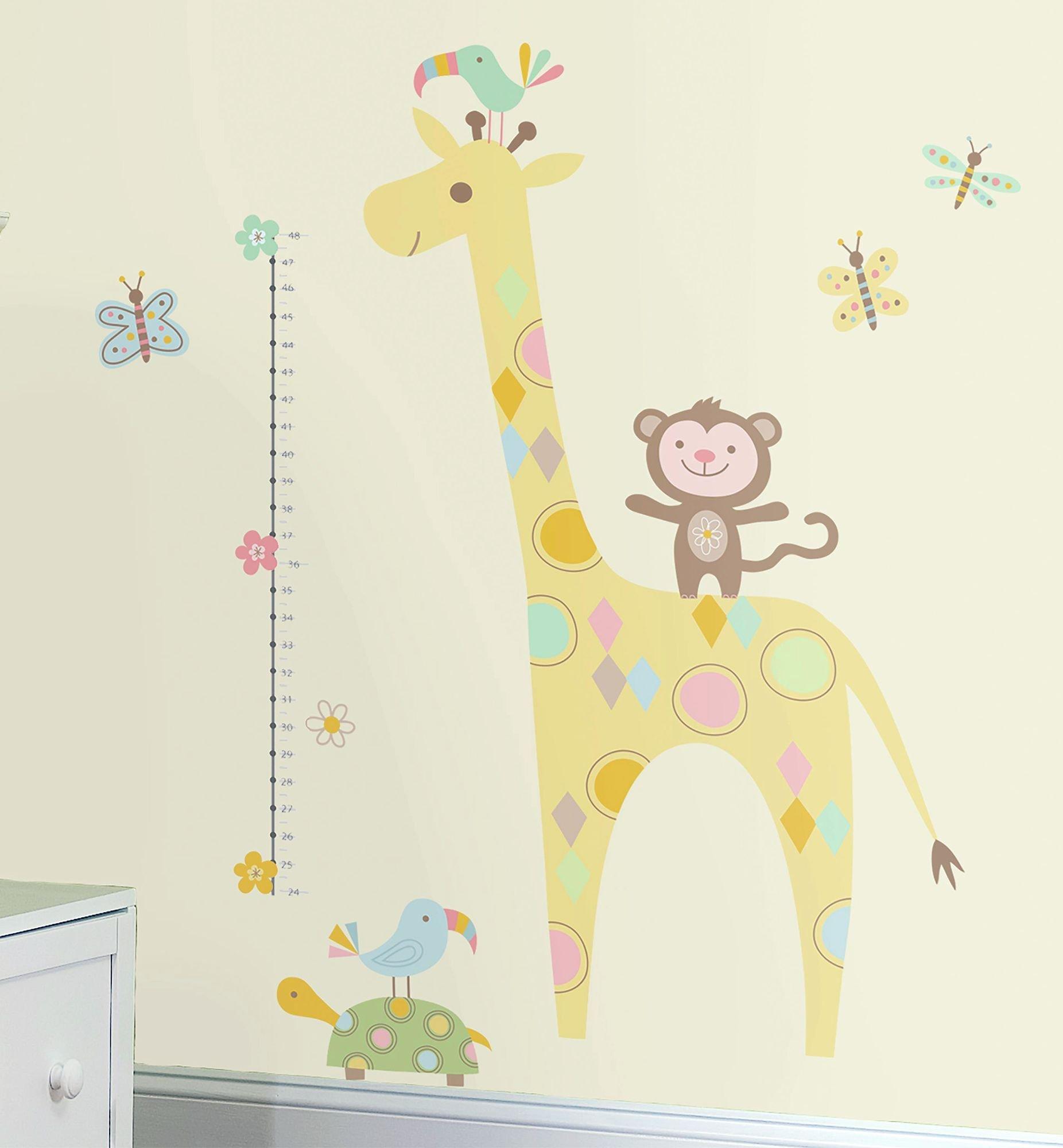 Jungle Animals Wall Decals 19ct