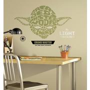 Typographic Yoda Wall Decals 12ct - Star Wars