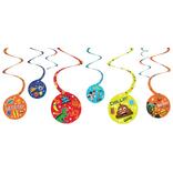 Epic Party Swirl Decorations 8ct