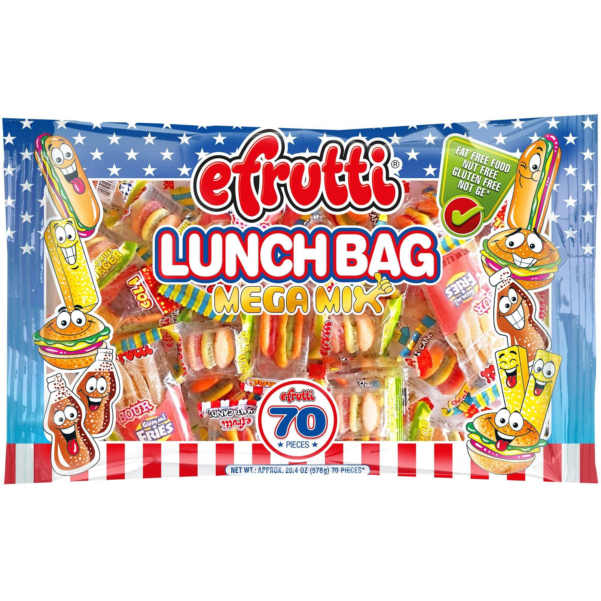 Gummy Candy Lunch Bag Mega Mix 70ct