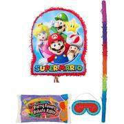 Super Mario Pinata Kit with Candy & Favors