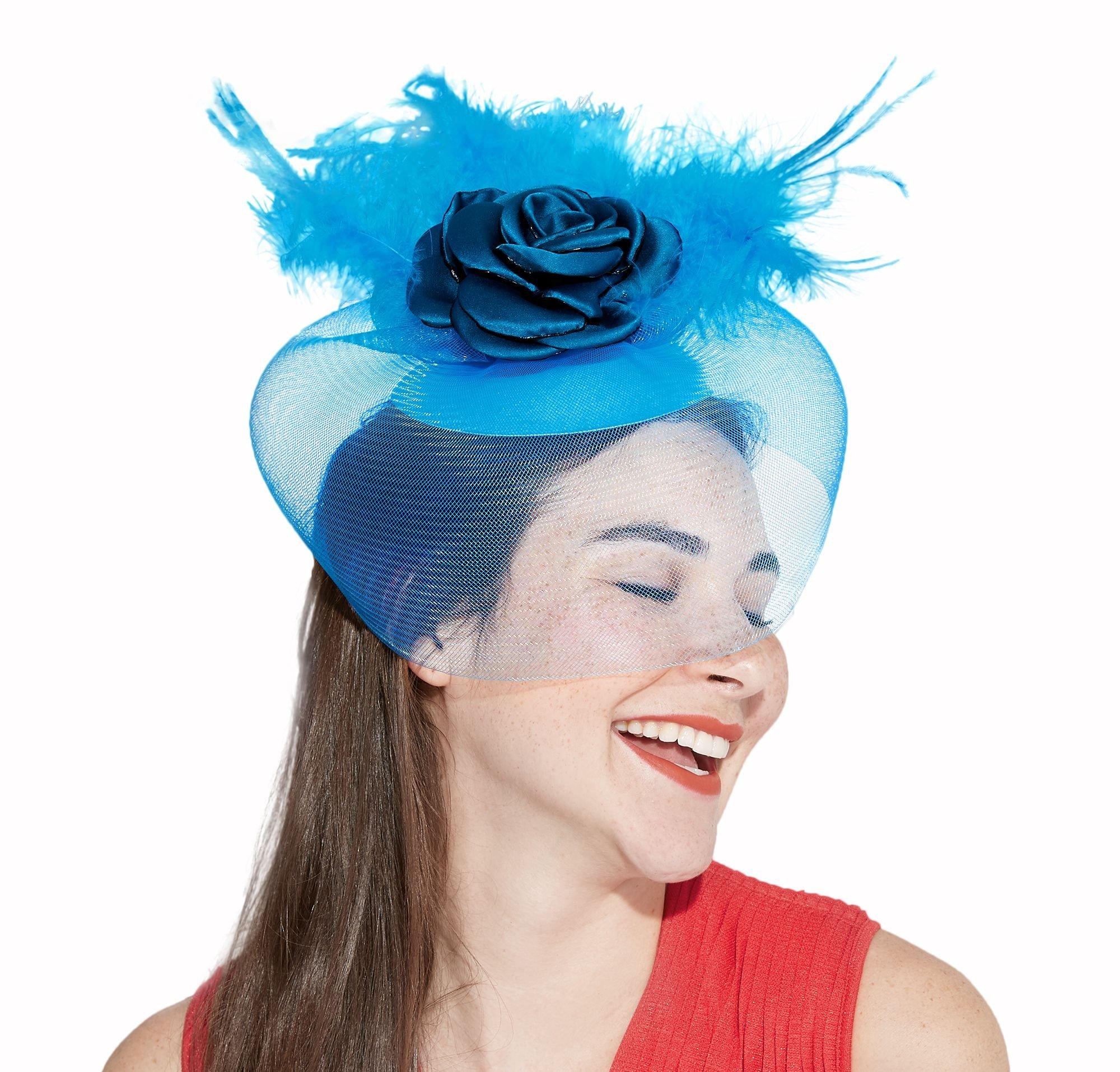 Blue & Feather 6 1/4in x 4in | Party City
