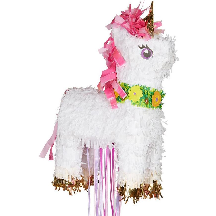Sparkling Unicorn Pinata Kit with Candy & Favors