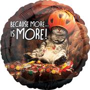 Halloween Candy Cat Balloon, 17in