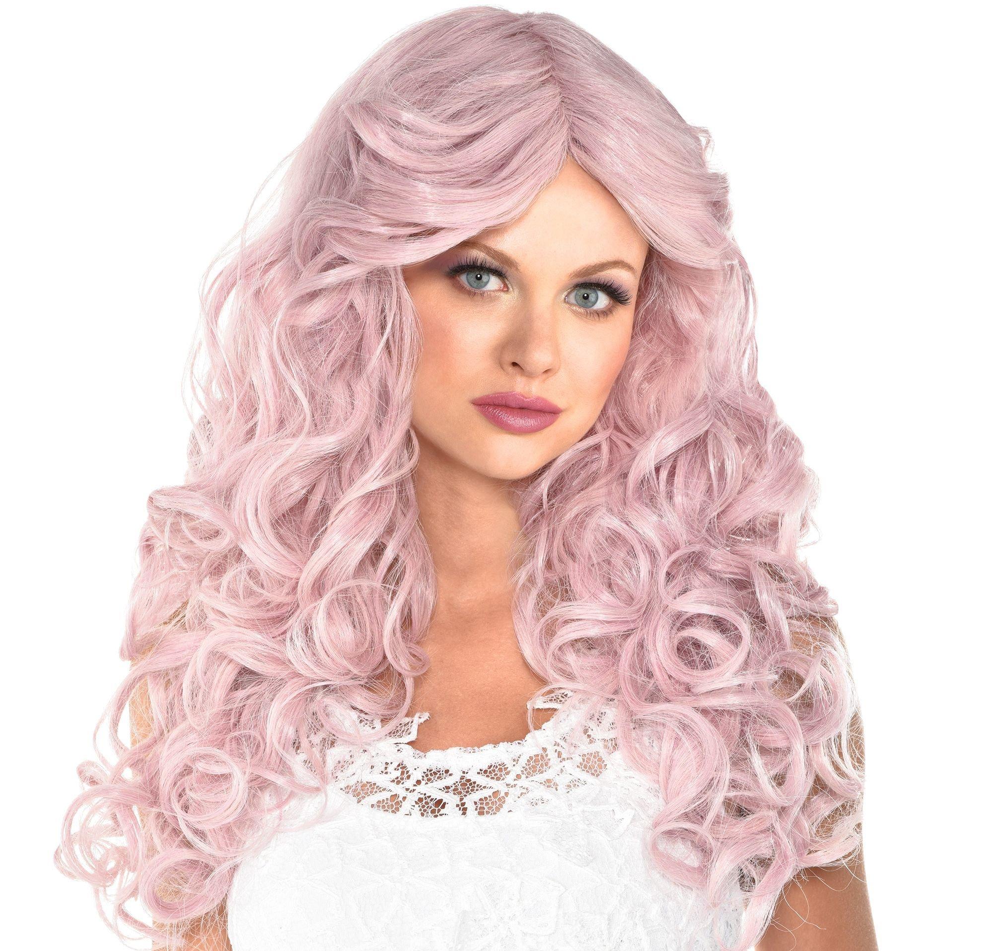 Dusty Rose Wig Party City