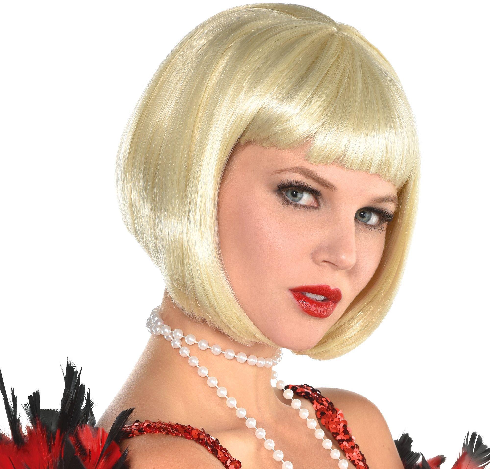 Blonde Flapper Wig