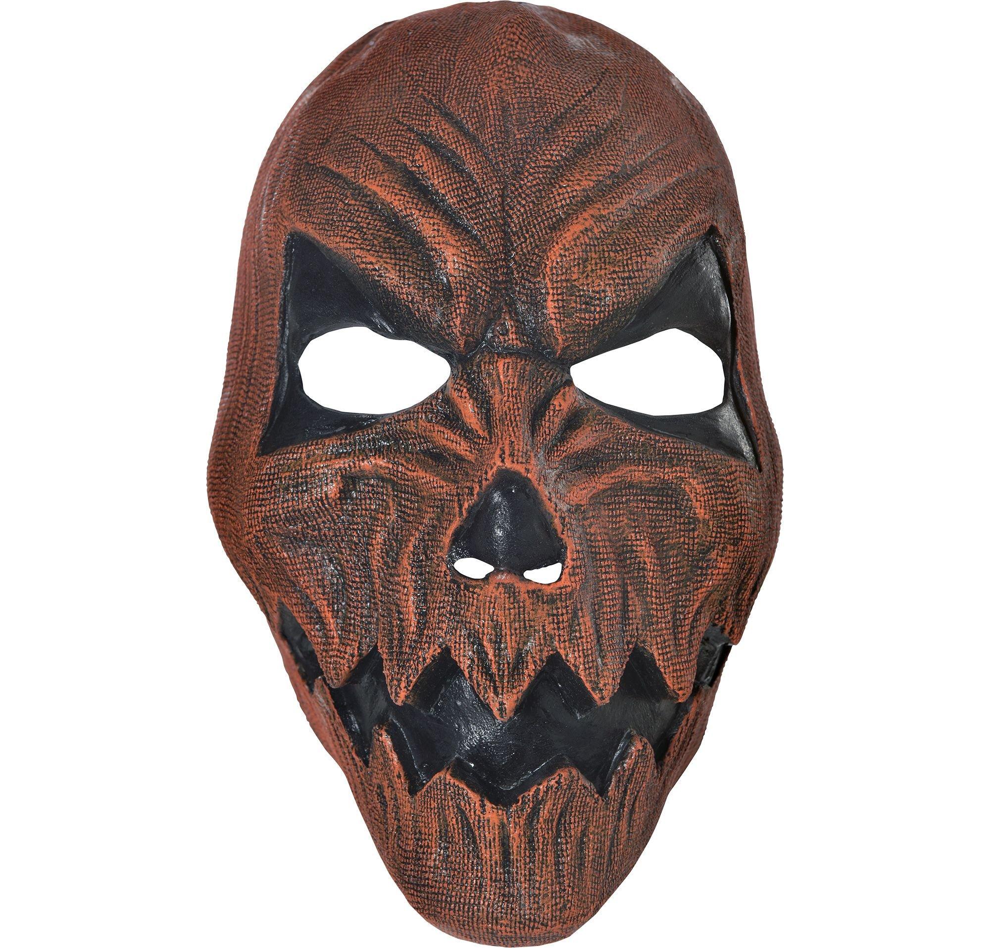 Adult Demonic Jack O Lantern Mask 6 1 2in X 9in Party City