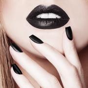 Elegant Black Nails 24ct
