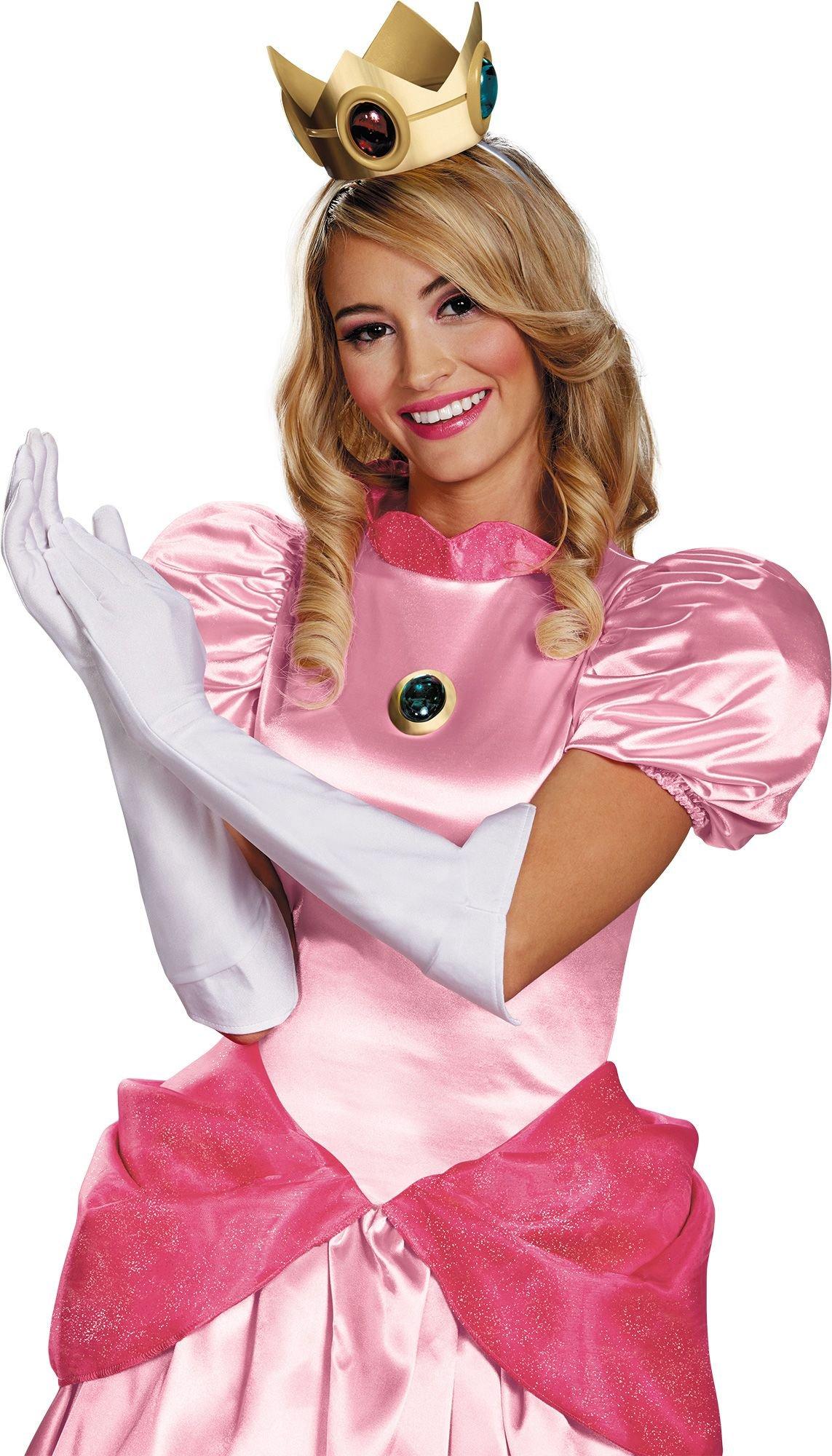 Princess Toadstool (princess peach) Costume  Princess peach costume diy,  Peach costume, Princess diy