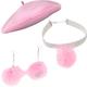 Womens Pretty in Pink Costume Accessory Kit