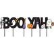 Booyah Plastic Yard Sign Phrase Set, 11.5in Letters - Halloween Friends