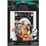 The Nightmare Before Christmas Scene Setter with Photo Booth Props