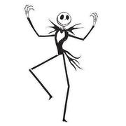 Jointed Jack Skellington Cutout - The Nightmare Before Christmas