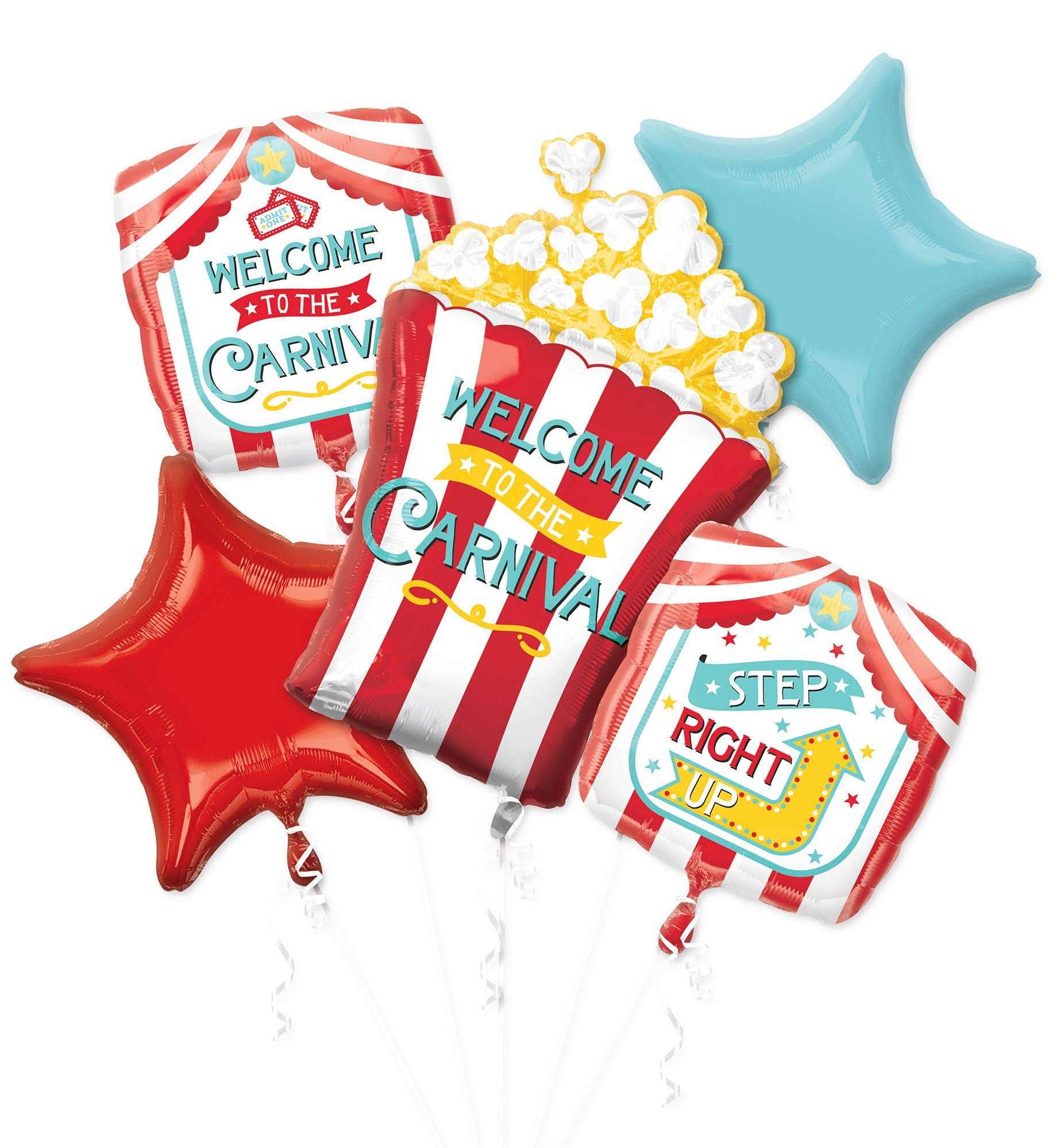 Carnival Balloon Bouquet 5pc