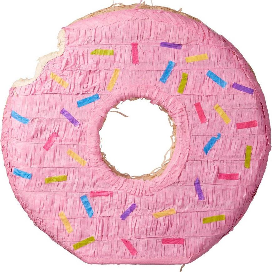 Pink Donut Pinata Kit with Favors