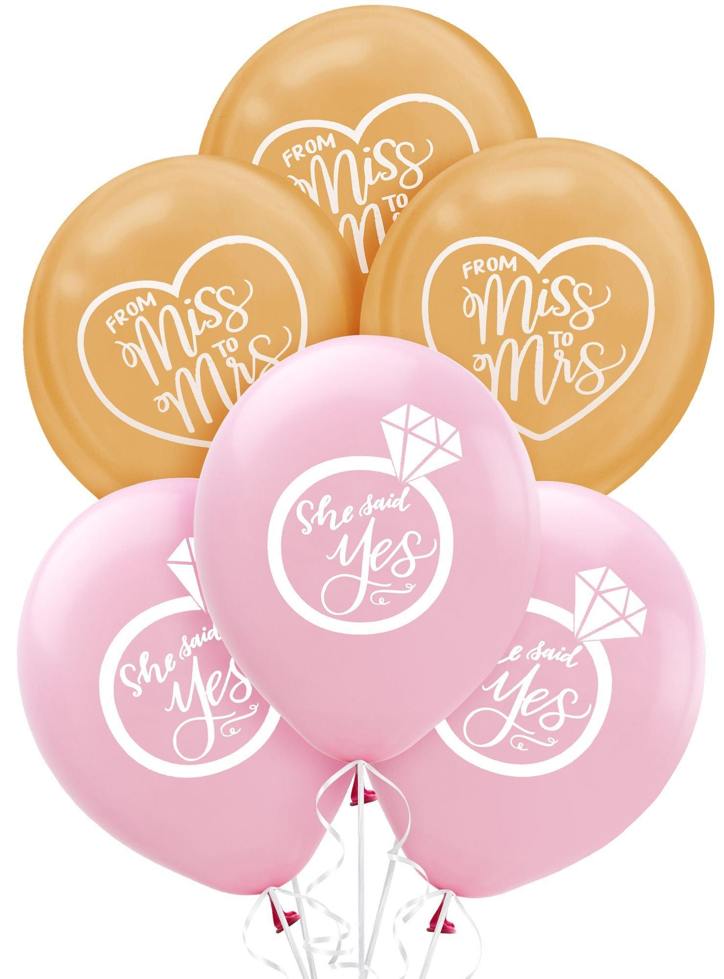 15ct, Mint to Be Wedding Balloons
