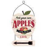 Pick Apples Stacked Sign