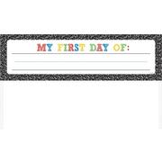 My First Day Personalized Banner