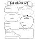 All About Me Activity Sheets 30ct