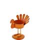 Orange Turkey Tealight Candle Holder