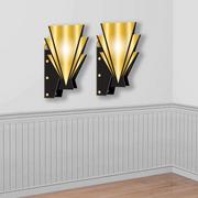 Roaring 20s Wall Sconces 2ct