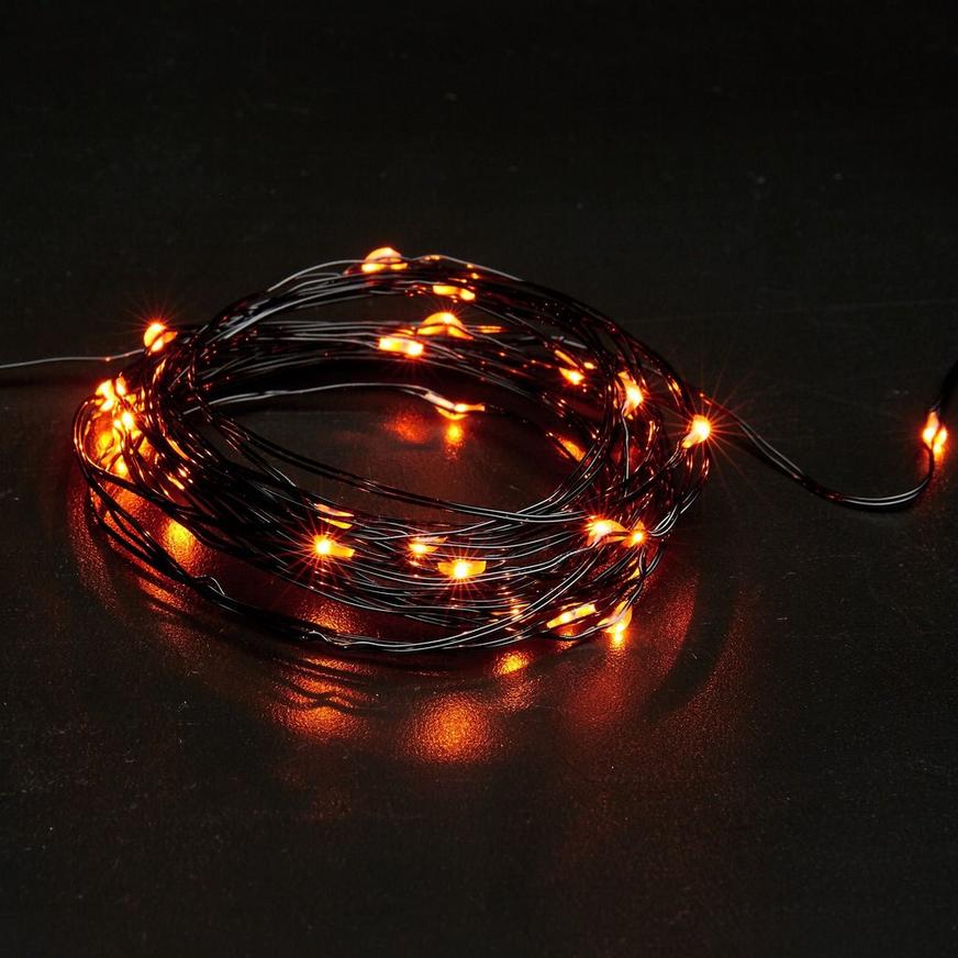 Small Orange String Lights