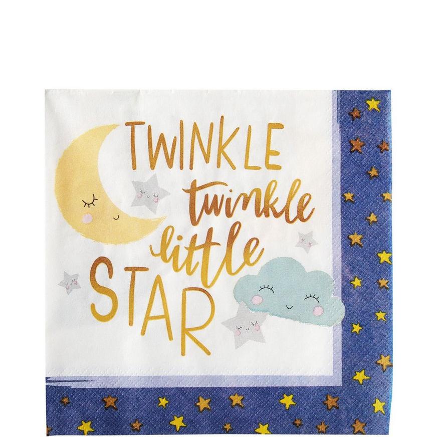 Twinkle Twinkle Little Star Lunch Napkins 16ct 